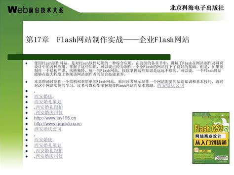 Flash網(wǎng)站設(shè)計(jì)導(dǎo)讀 探索經(jīng)典與進(jìn)化的網(wǎng)頁(yè)藝術(shù)